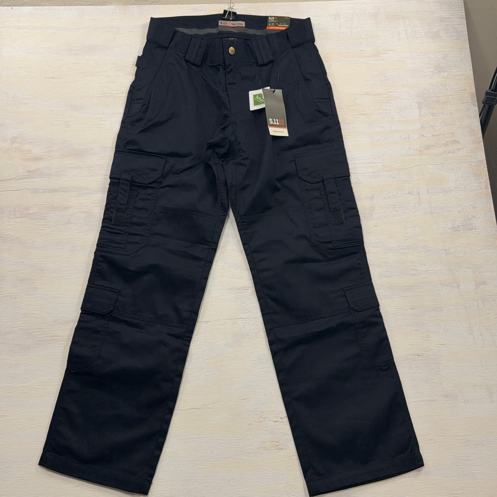 5.11 Tactical EMS Pants 12 Reg NWT Cargo Pockets Teflon Dark Navy Women Fit